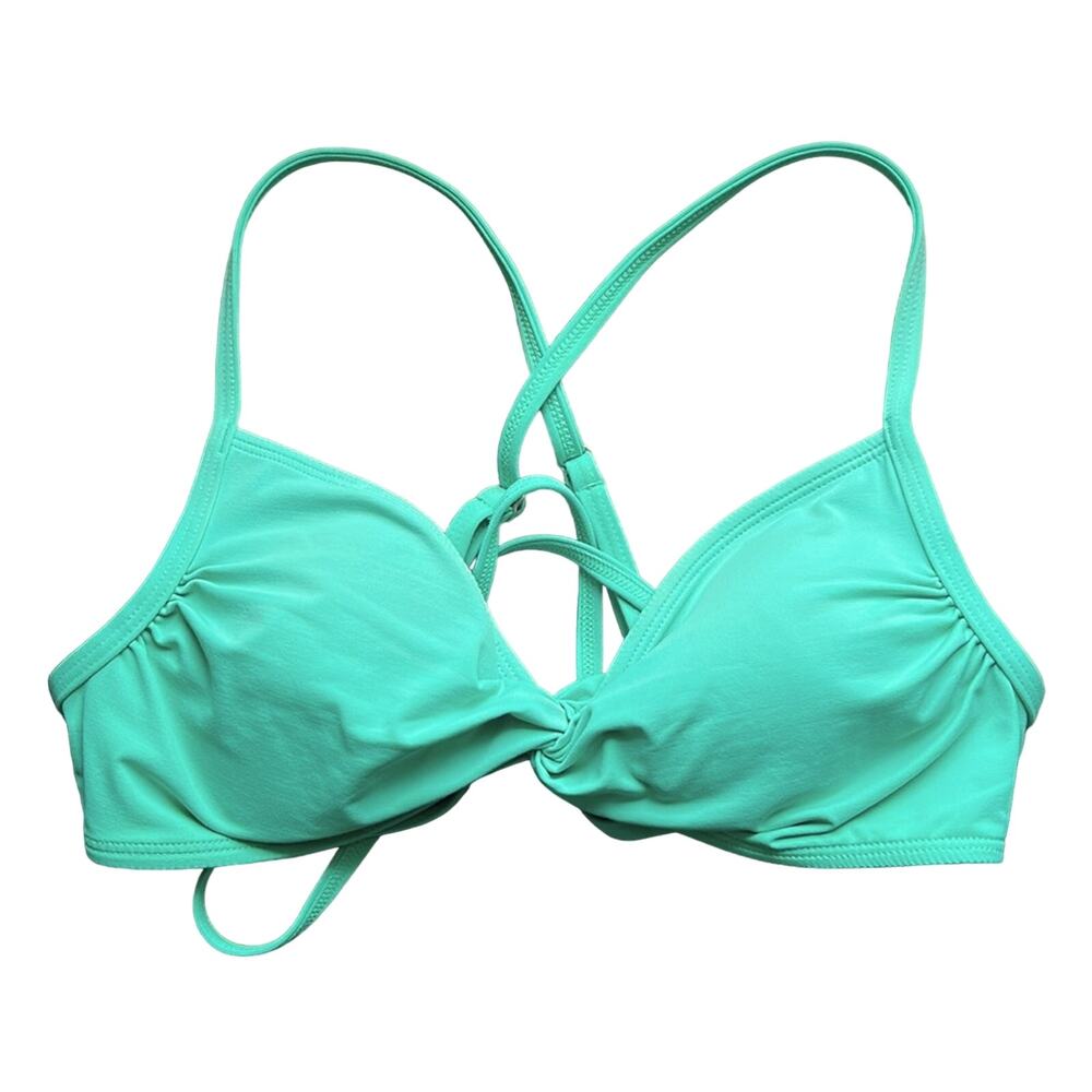 Athleta | Convertible Twist Front Bikini Swim Top Small